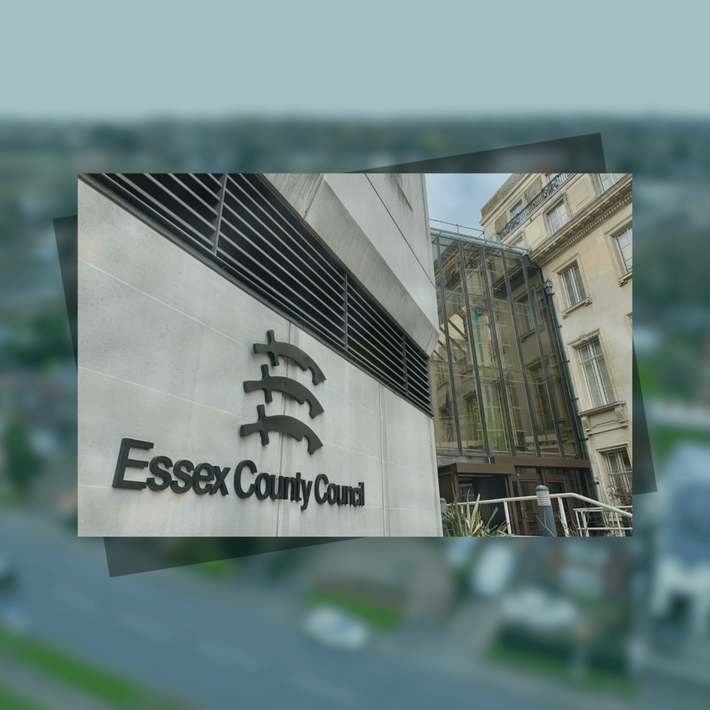 A photo of the Essex County Council building.